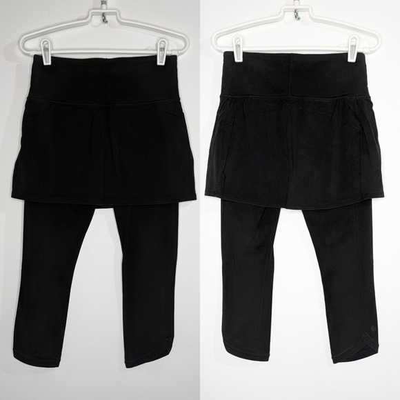 ✨3/$15 Athleta black skirt leggings S - Picture 1 of 13